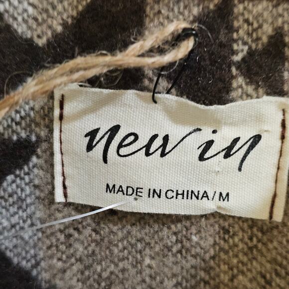 New In Southwestern Aztec Shacket Womens M Mustard Boho Western Jacket - Picture 4 of 9